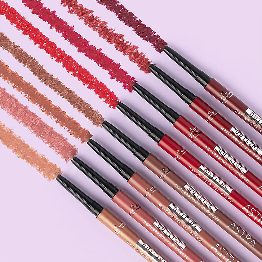 ASTRA Карандаш для губ Outline Waterproof Lip Pencil – фото 2