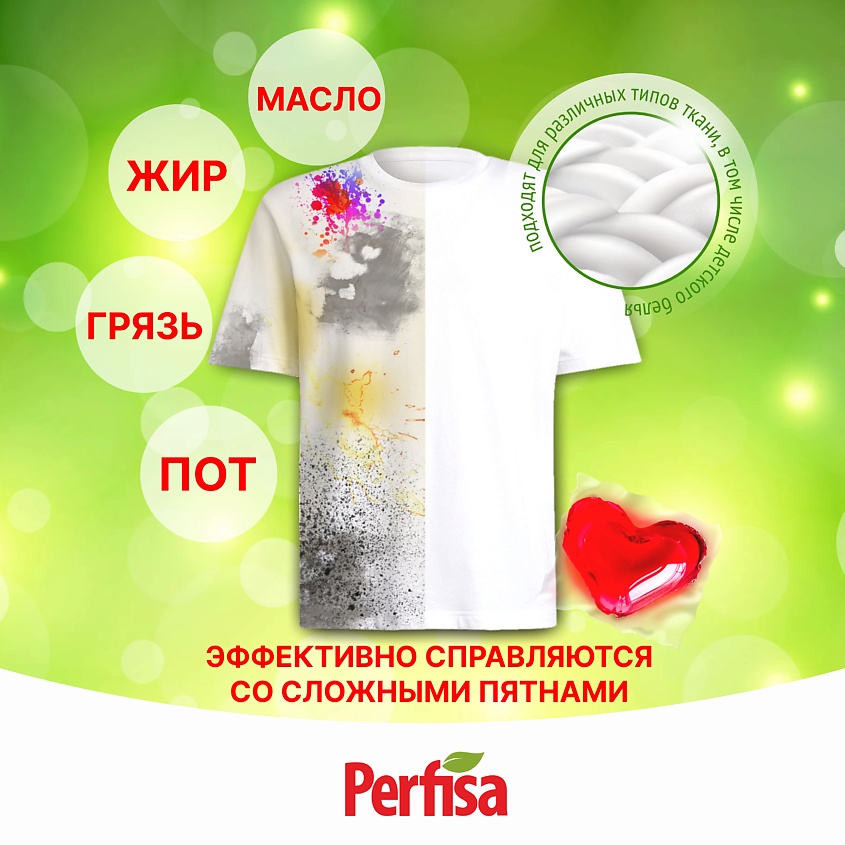 PERFISA Капсулы для ежедневной стирки – фото 6