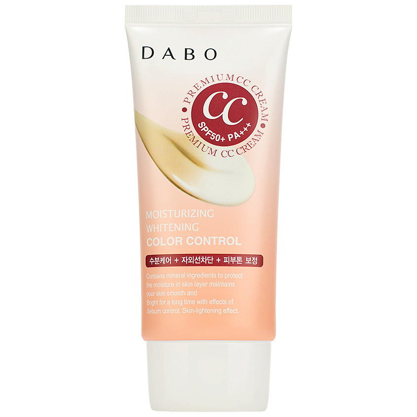 DABO СС крем защитный SPF50+/PA+++ Moisturizing Whitening CC Cream – фото 2