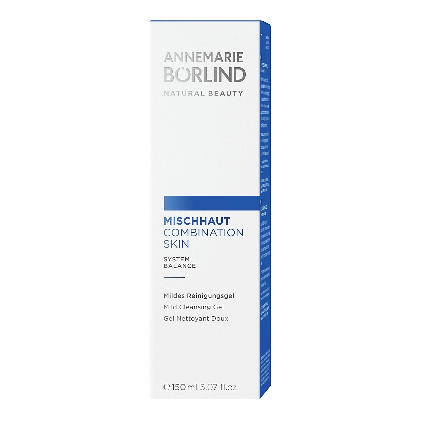 ANNEMARIE BORLIND Гель для умывания деликатный для комбинированной кожи Combination Skin Mild Cleansing Gel – фото 2