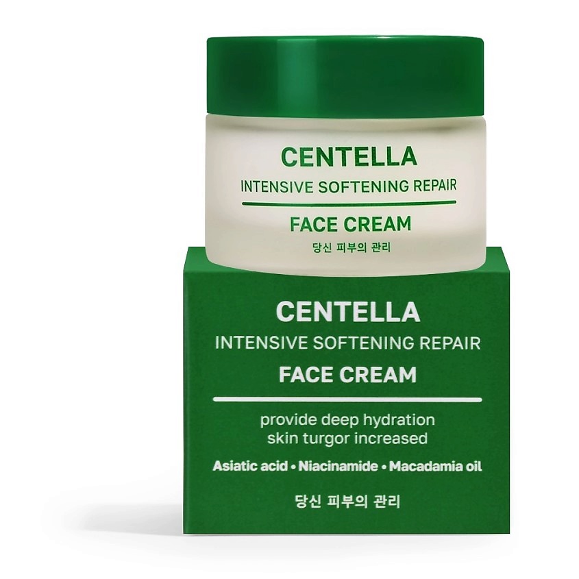 NAME SKIN CARE Крем для лица восстанавливающий с Центеллой Интенсивное смягчение Centella Intensive Softening Repair Face Cream – фото 2