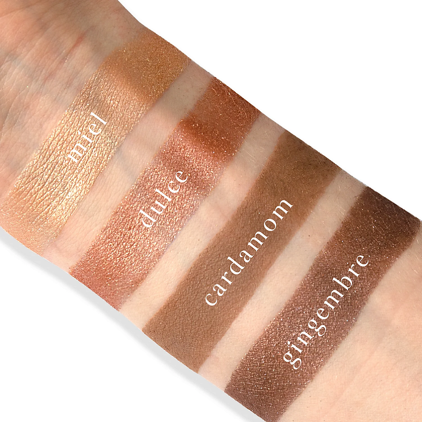 VISEART Палетка теней 4 цветов Praline Epice Petit Fours – фото 2