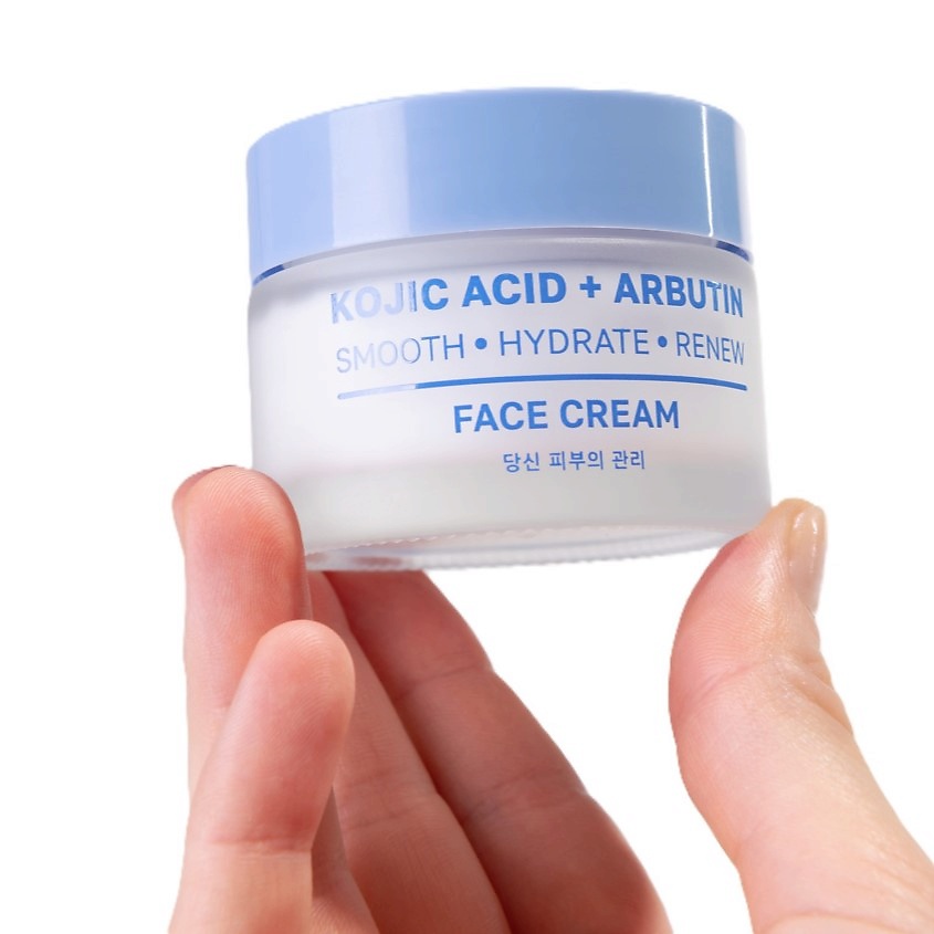NAME SKIN CARE Крем для лица выравнивающий с Койевой кислотой и Арбутином Kojic Acid + Arbutin Smooth Hydrate Renew Face Cream – фото 6
