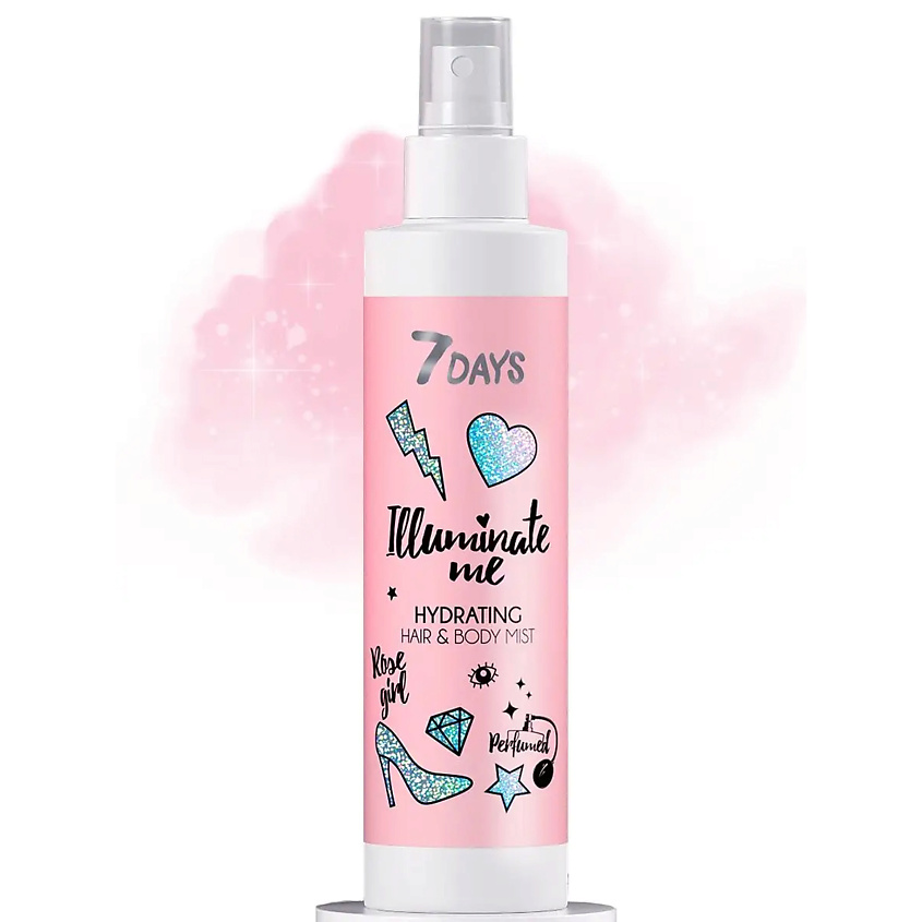 7DAYS Спрей для тела ILLUMINATE ME ROSE GIRL – фото 6