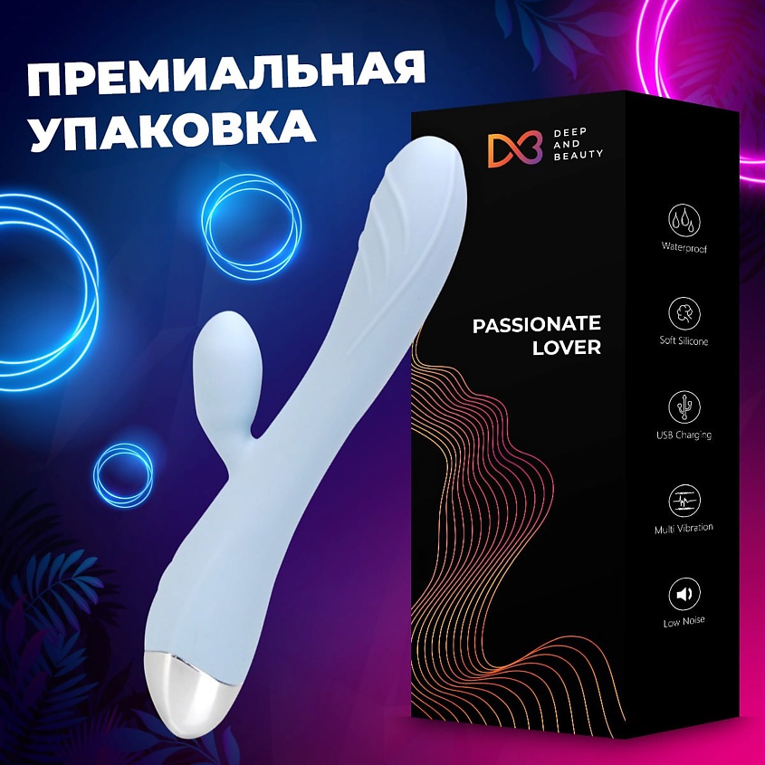 DEEP&BEAUTY Вибратор кролик "Passionate Lover", стимулятор клитора – фото 8