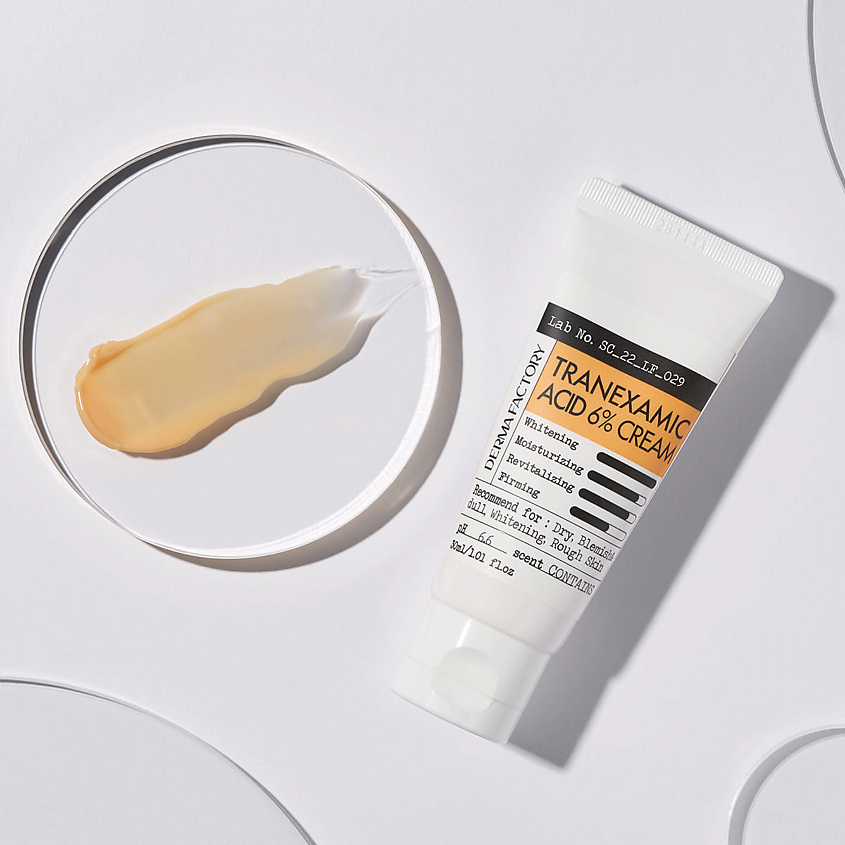 DERMA FACTORY Крем с 6% транексамовой кислотой Tranexamic acid 6% cream – фото 3