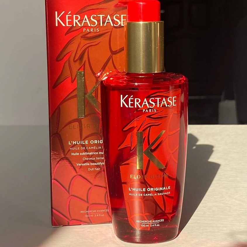 KERASTASE Масло-уход  Elixir Ultime - многофункциональное масло для всех типов волос с камелией – фото 5