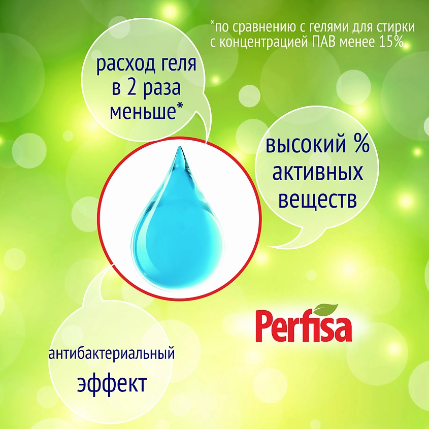 PERFISA Гель для стирки белья универсальный – фото 3