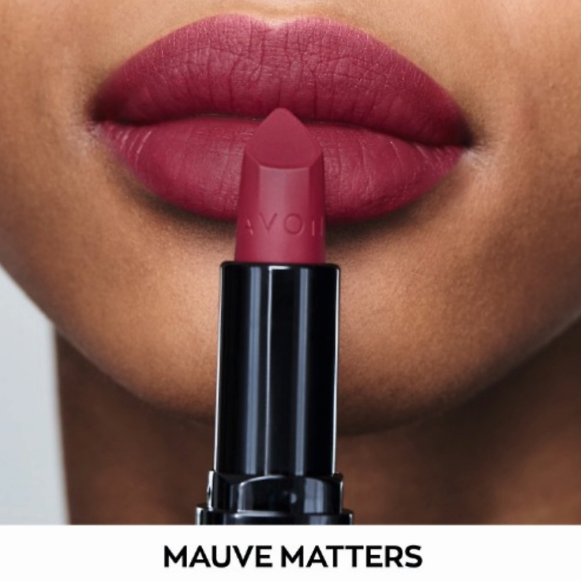 AVON Увлажняющая матовая помада "Ультра", Лиловый/Mauve Matters – фото 5