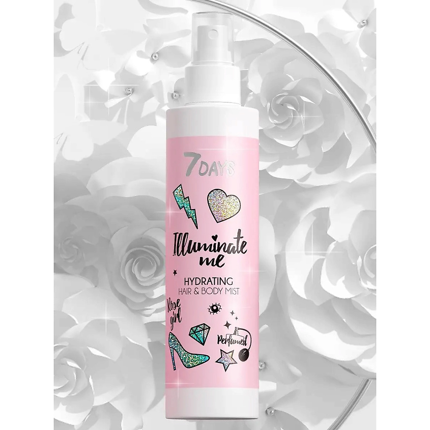 7DAYS Спрей для тела ILLUMINATE ME ROSE GIRL – фото 12