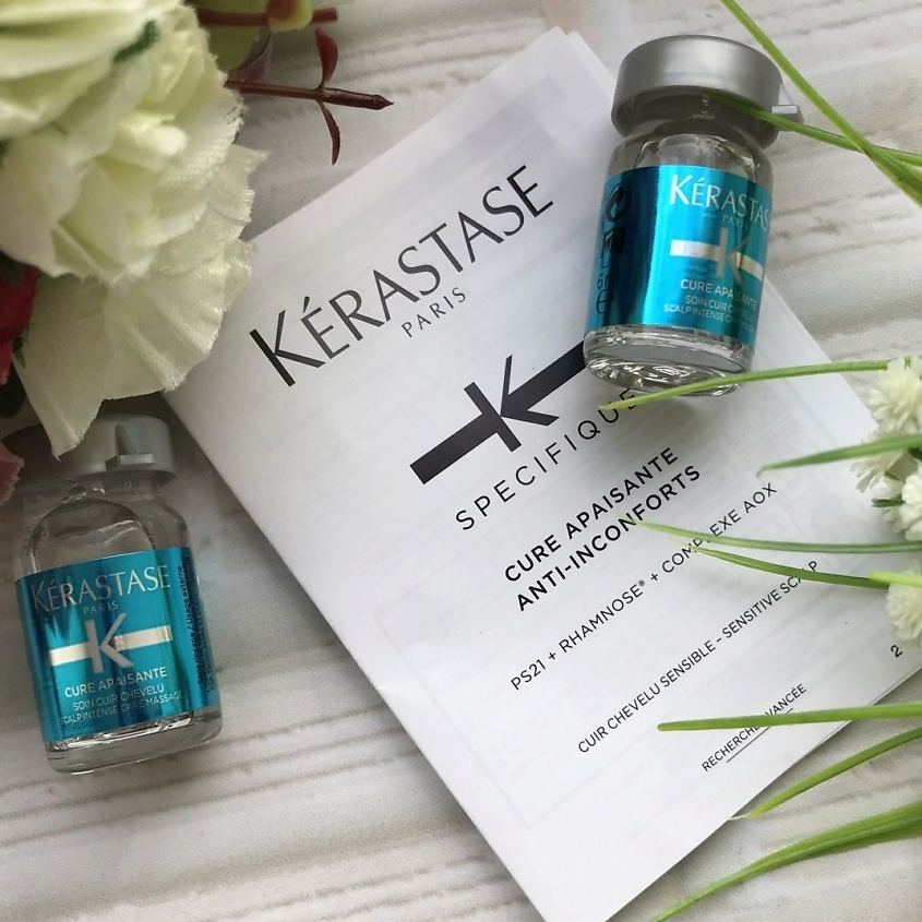 KERASTASE Интенсивный курс от выпадения волос гаммы «Specifique/Специфик»  Cure Anti - Pelliculaire – фото 4