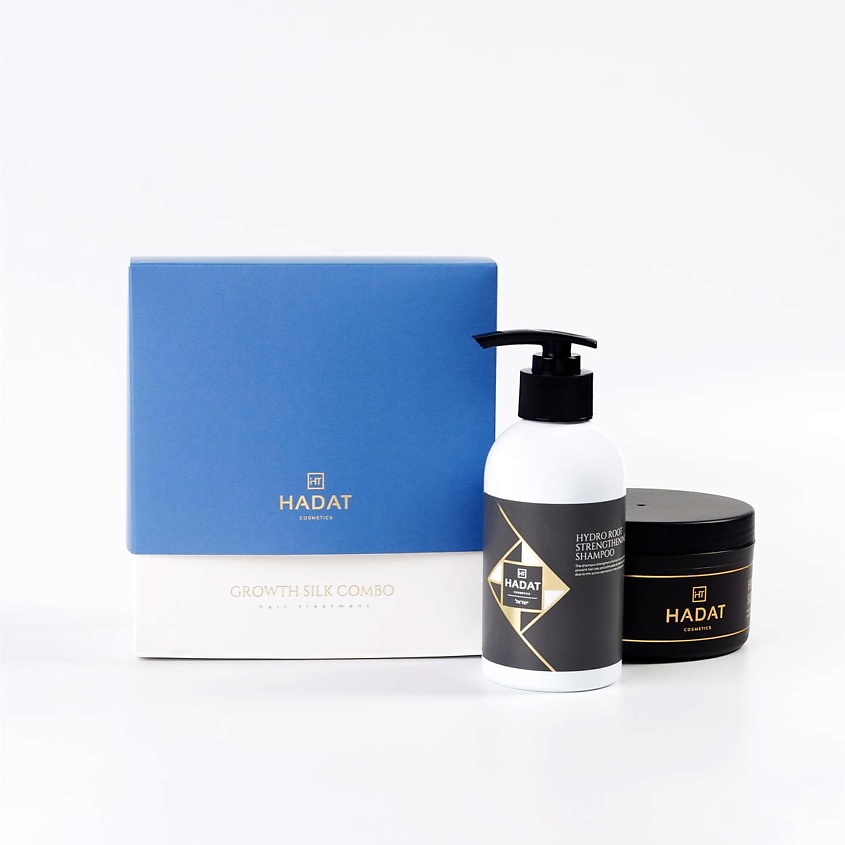 HADAT COSMETICS GROWTH SILK COMBO Набор жидкий шелк - рост волос – фото 2