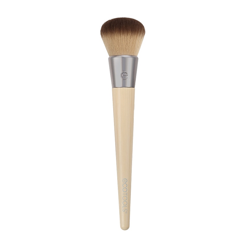 ECOTOOLS Кисть для тональной основы Blending Face Brush – фото 1