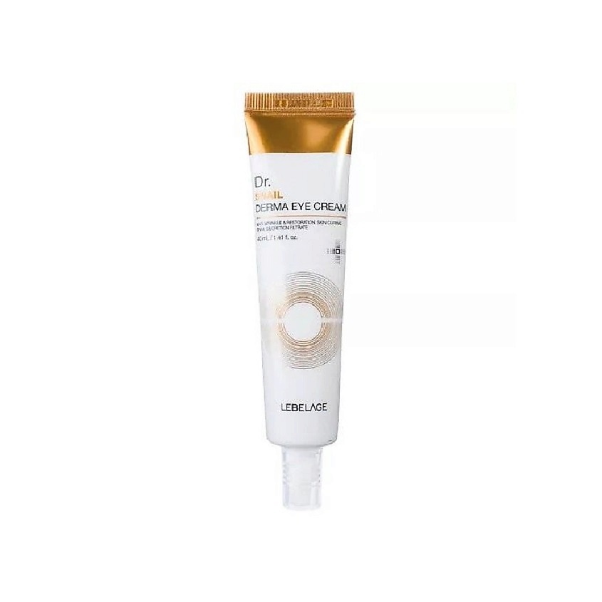 LEBELAGE Крем для глаз с муцином улитки Dr. SNAIL DERMA EYE CREAM – фото 2