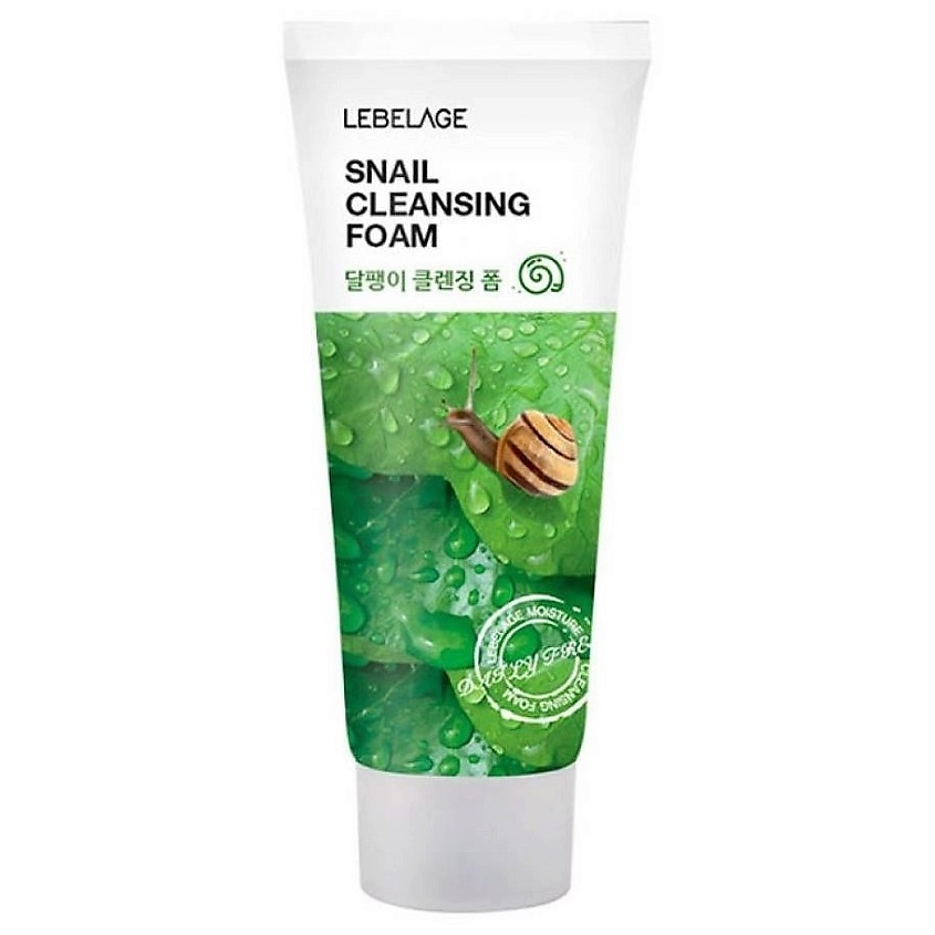 LEBELAGE Пенка с муцином улитки  CLEANSING FOAM SNAIL – фото 2