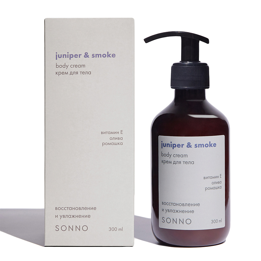 SONNO Крем для тела Juniper & Smoke – фото 1