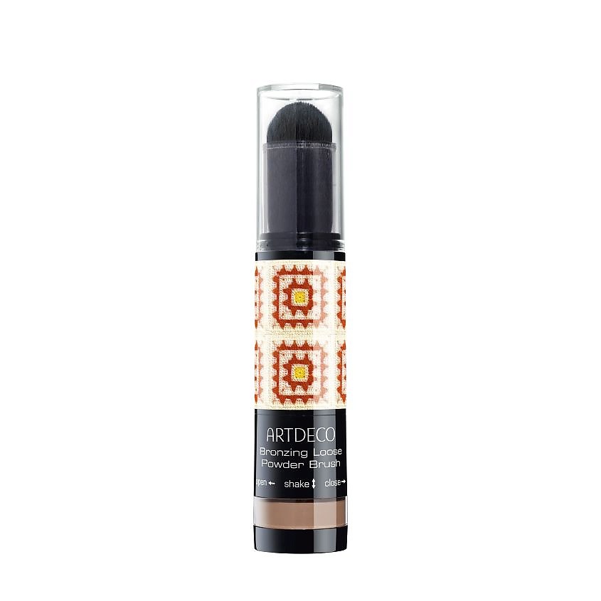ARTDECO Пудра бронизирующая с кистью Bronzing Loose Powder Brush – фото 1
