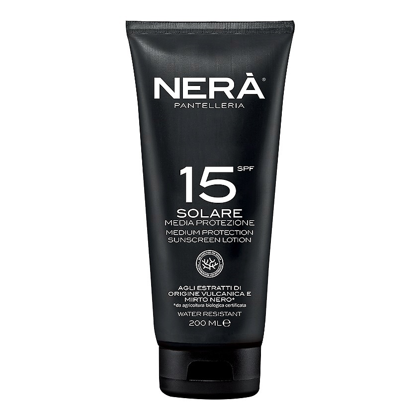 NERA PANTELLERIA Крем для тела солнцезащитный SPF 15 Solare Media Protezione – фото 2