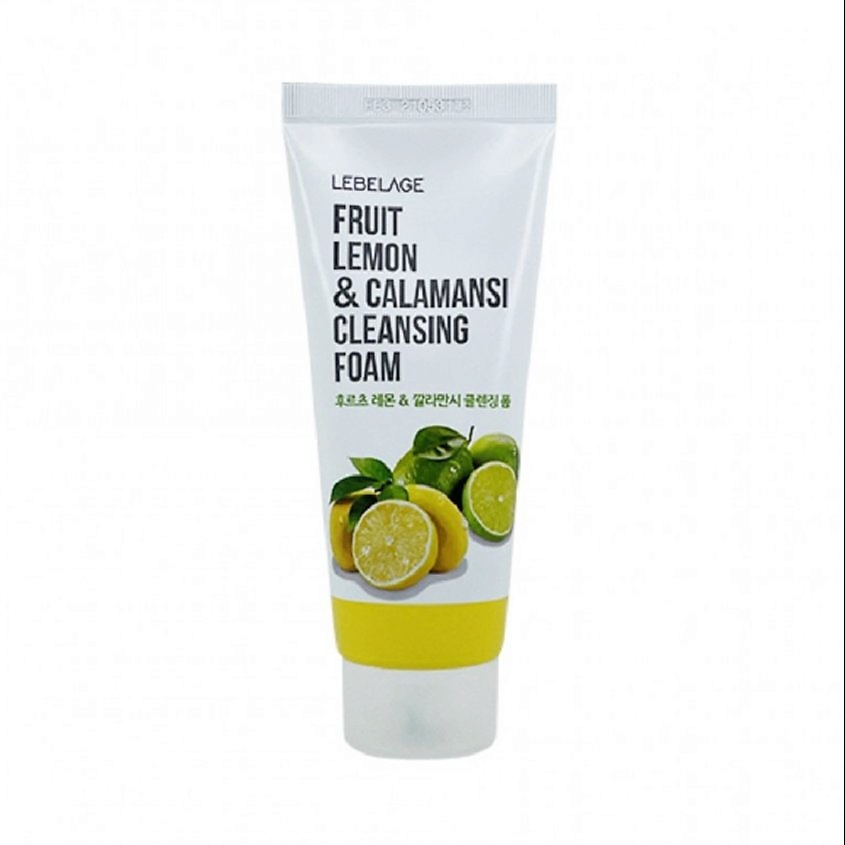 LEBELAGE Очищающая пенка с лимоном и каламанси FRUIT LEMON&CALAMANSI CLEANSING FOAM – фото 2
