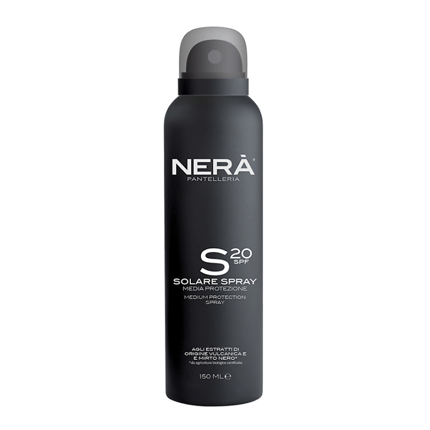 NERA PANTELLERIA Спрей для тела солнцезащитный SPF 20 Solare Spray Media Protezione – фото 2