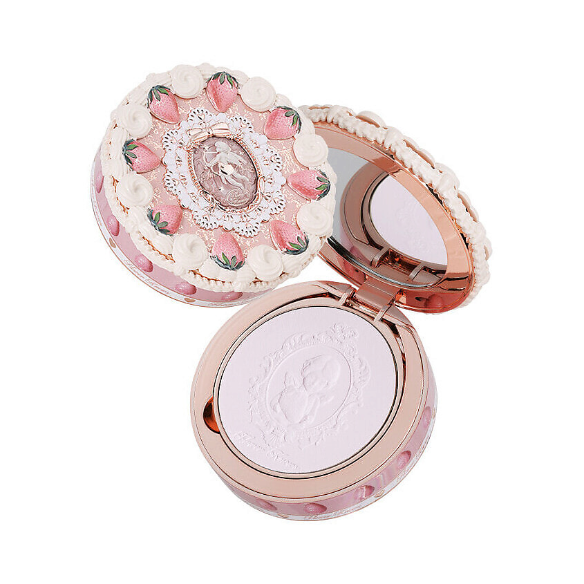 FLOWER KNOWS Компактная пудра Strawberry Cupid Collection Pressed Powder – фото 1
