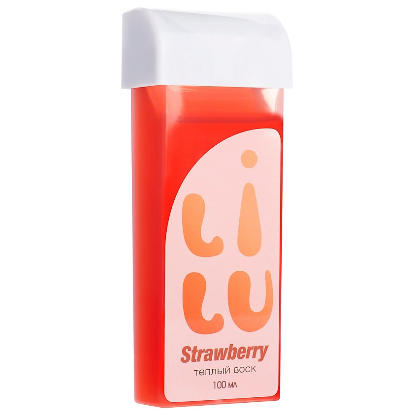 LILU Воск тёплый в картридже Strawberry (средней плотности) – фото 2