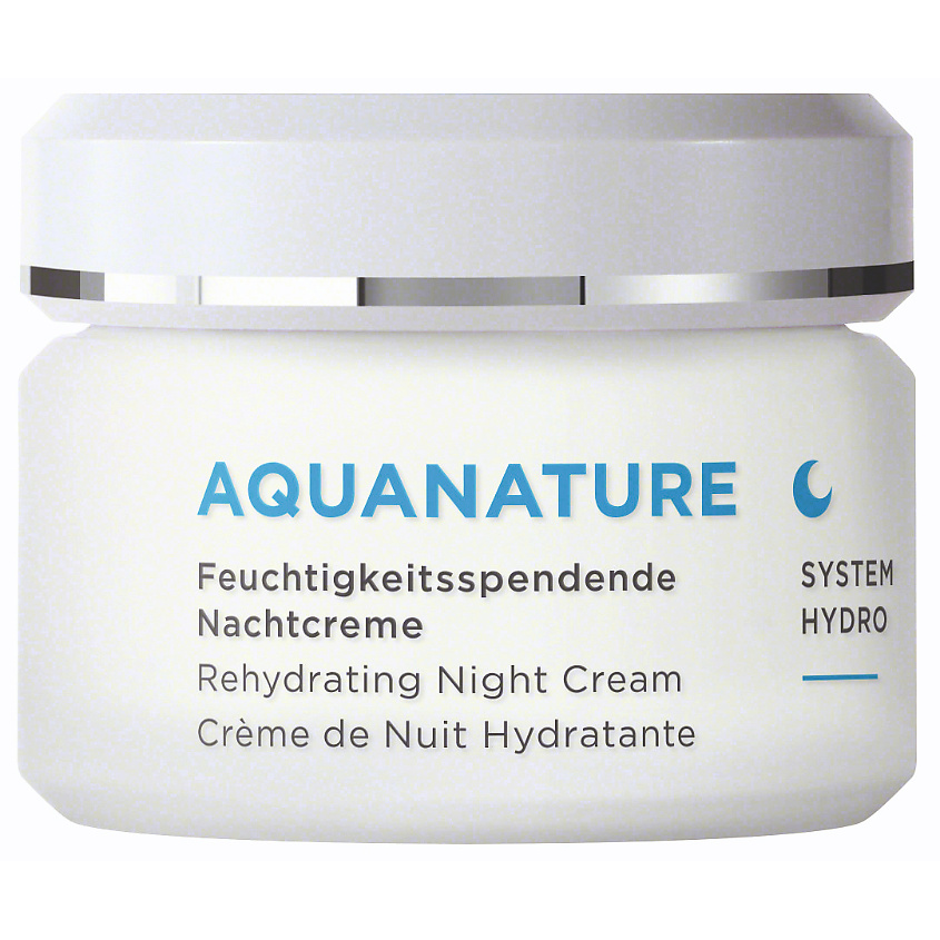 ANNEMARIE BORLIND Крем для лица ночной увлажняющий Aquanature Rehydrating Night Cream – фото 1