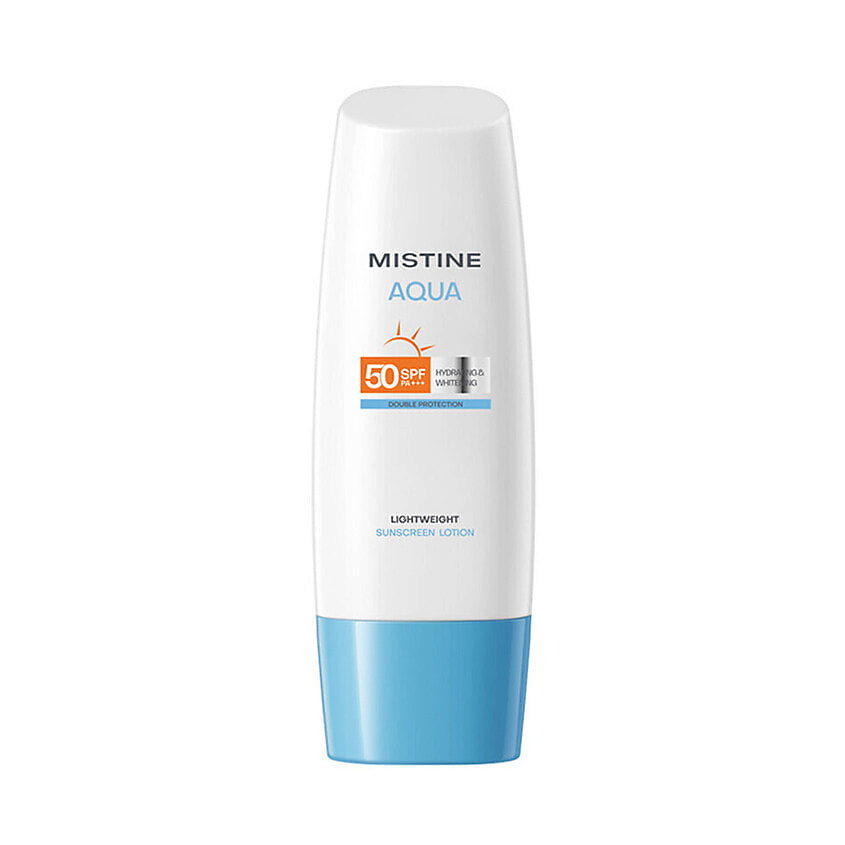 MISTINE Солнцезащитный лосьон Small Blue Hat Height Multiplier SPF50+ – фото 1