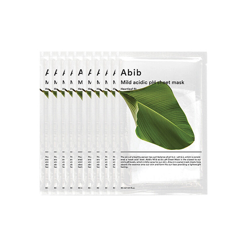 ABIB Тканевая маска Mild Acidic pH Heartleaf Sheet Mask – фото 1