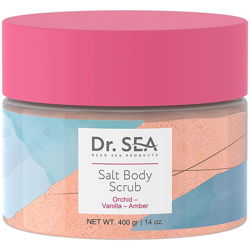 DR. SEA Скраб для тела солевой Орхидея - Ваниль - Амбра Orchid - Vanilla - Amber Salt Body Scrab – фото 1