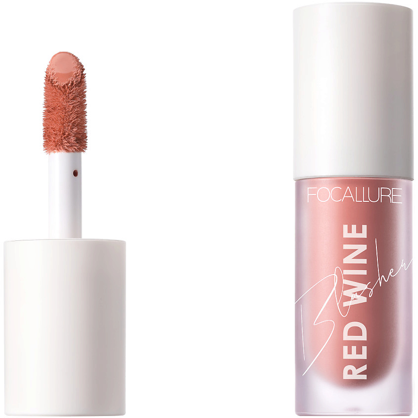FOCALLURE Румяна жидкие Hangover Red Wine Blusher – фото 1