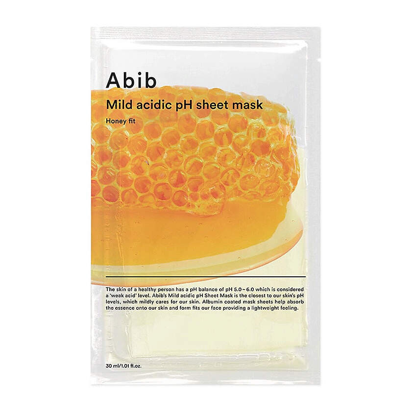 ABIB Тканевая маска Mild Acidic pH Sheet Mask Honey Fit – фото 1