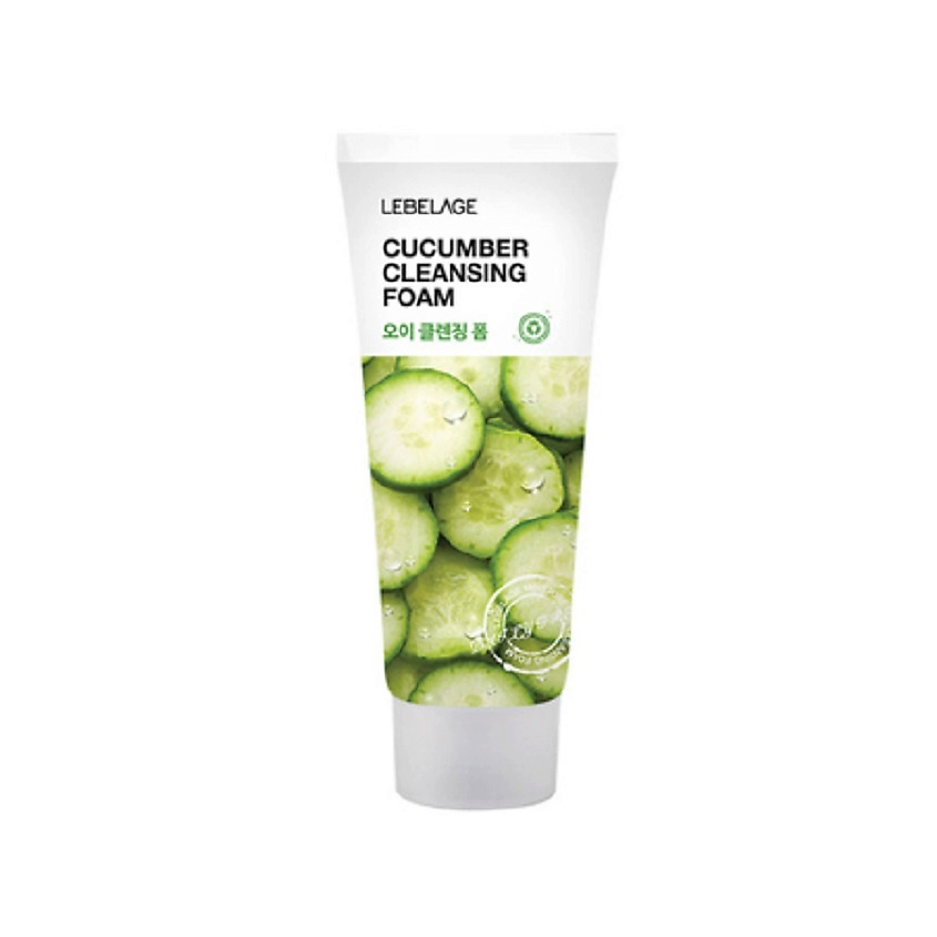 LEBELAGE Пенка с экстрактом огурцов  CLEANSING FOAM CUCUMBER – фото 2