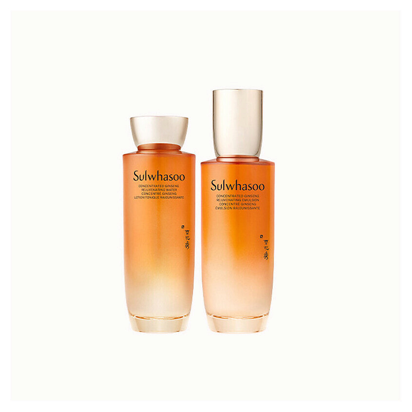 SULWHASOO Набор Sulwhasoo Concentrated Ginseng Rejuvenating Water + Emulsion – фото 1