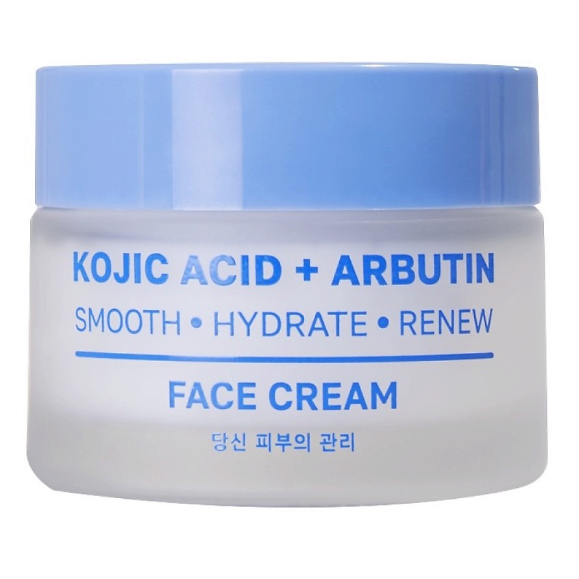 NAME SKIN CARE Крем для лица выравнивающий с Койевой кислотой и Арбутином Kojic Acid + Arbutin Smooth Hydrate Renew Face Cream – фото 1