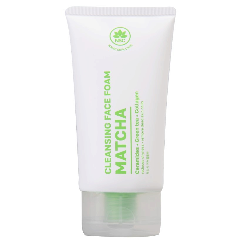 NAME SKIN CARE Пенка для умывания с Матчей и Коллагеном Cleansing Face Foam Matcha – фото 1