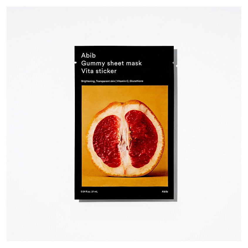 ABIB Тканевая маска Gummy Sheet Mask Vita Sticker – фото 1