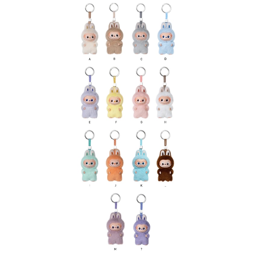 POP MART Брелок-игрушка THE MONSTERS Labubu Pin for Love A-M – фото 2