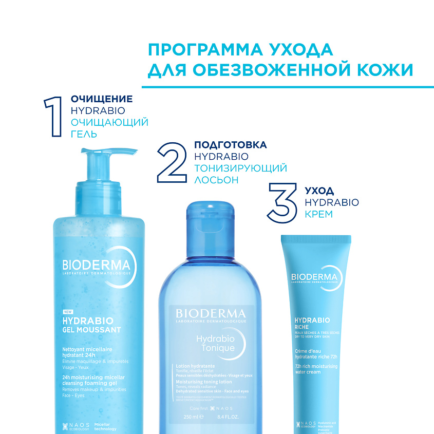 BIODERMA Крем увлажняющий для сухой и обезвоженной кожи лица с насыщенной текстурой Hydrabio – фото 10