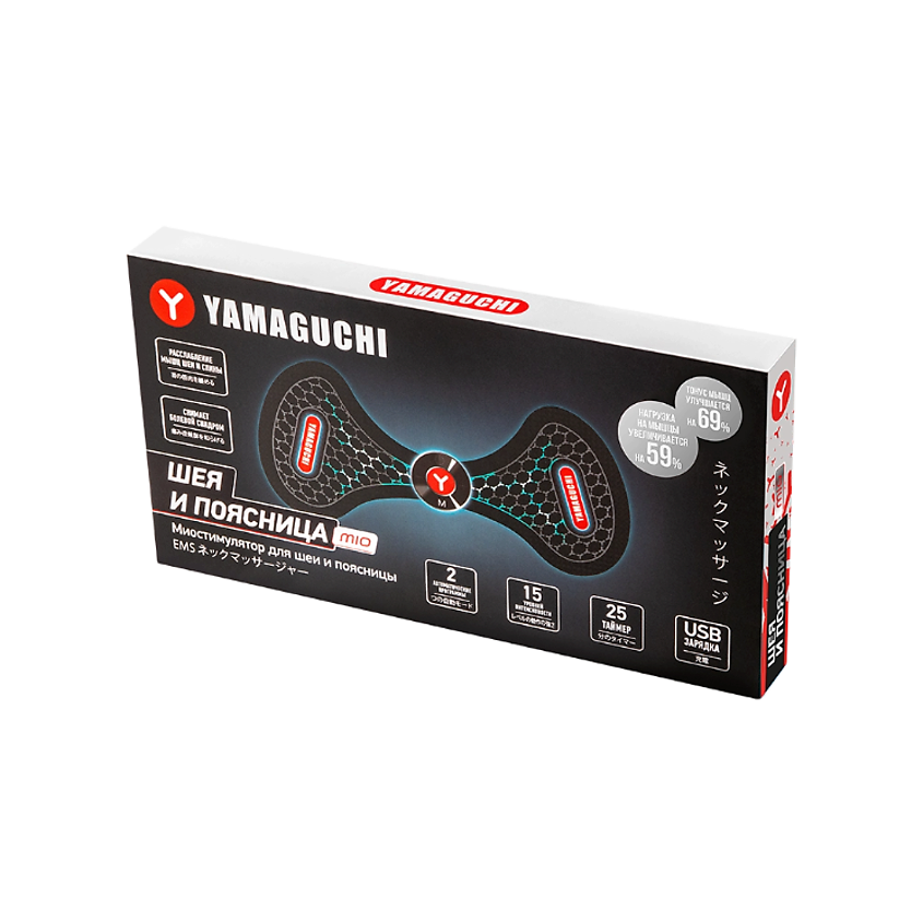 YAMAGUCHI Миостимулятор тренажер для шеи и поясницы NECK Trainer MIO – фото 8