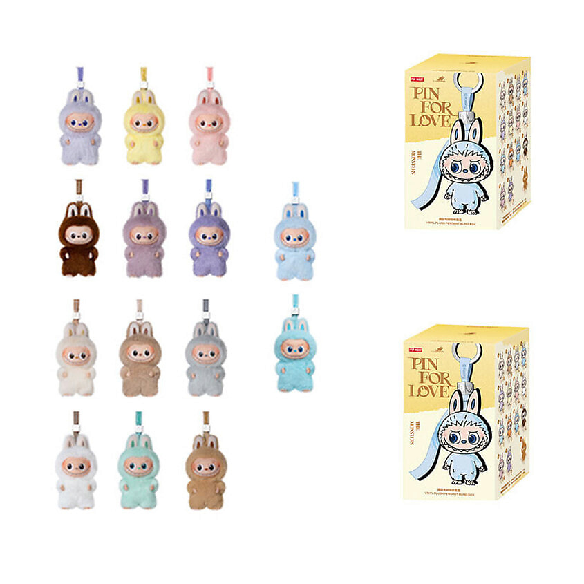 POP MART Плюшевая подвеска Pin For Love POP MART The Monsters LABUBU 4.0 – фото 3