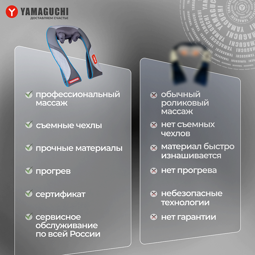 YAMAGUCHI Массажер для тела Yoki – фото 4