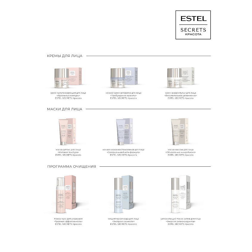 ESTEL PROFESSIONAL Увлажняющий тоник-актив для лица SECRETS Красота «Энергия антиоксидантов» – фото 6