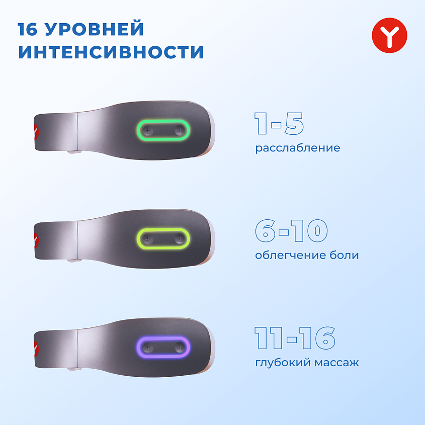 YAMAGUCHI Массажер для шеи EMS Neck с технологией миостимуляции – фото 7