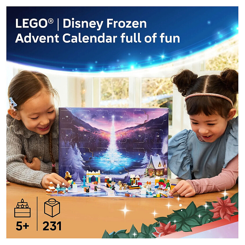 LEGO Адвент-календарь Disney Frozen 43273 Advent Calendar 2025 – фото 2