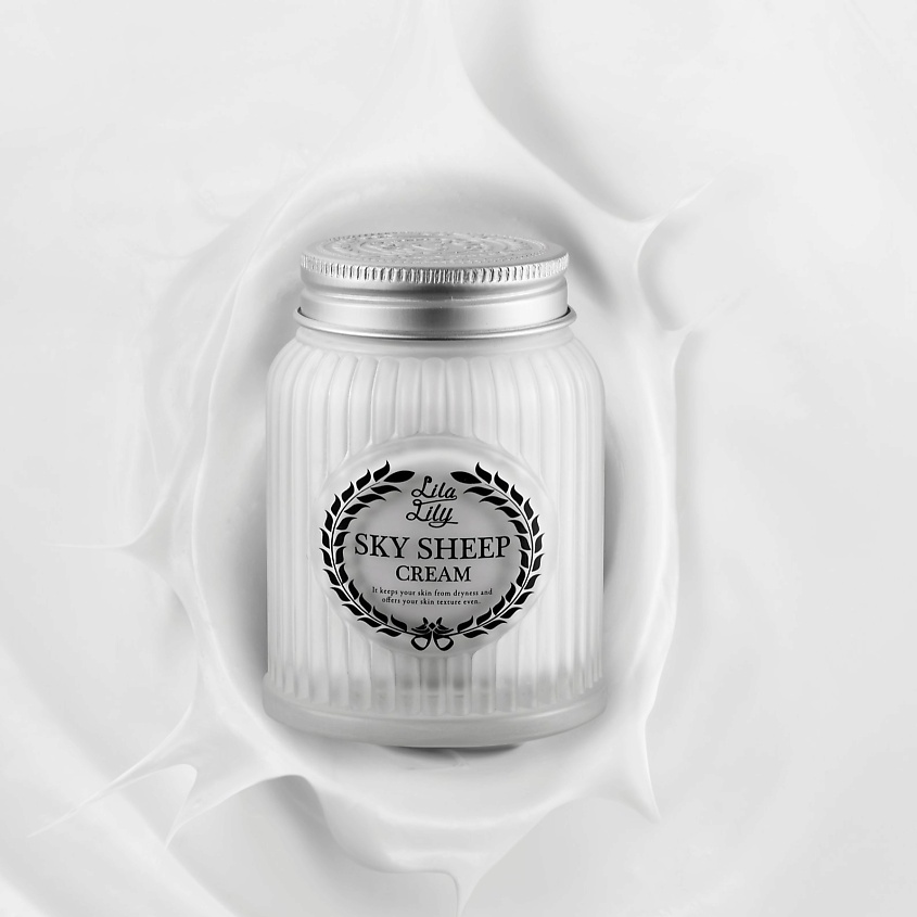KONAD LILA LILY Sky Sheep Cream Крем для лица с овечьим молоком – фото 2