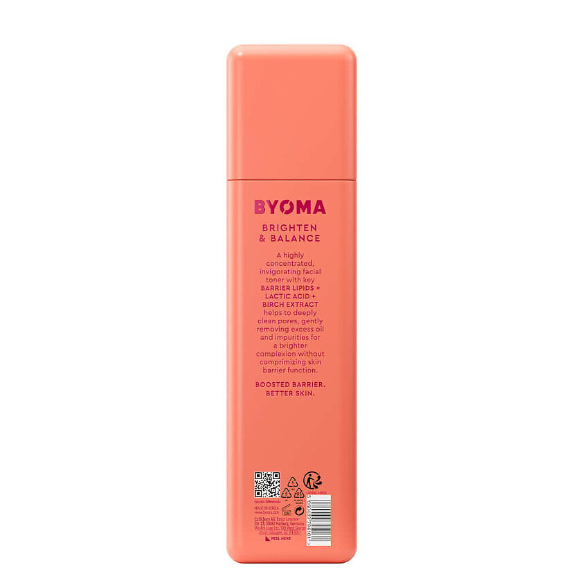 BYOMA Осветляющий тоник Brightening Toner – фото 2