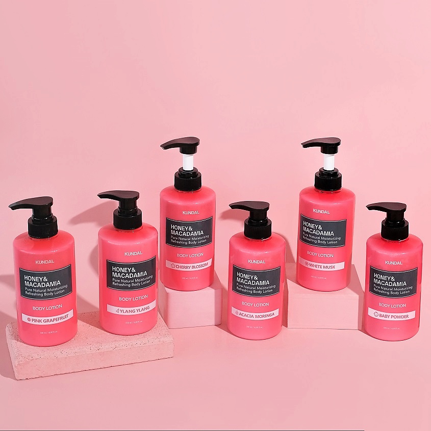 KUNDAL Лосьон для тела Розовый грейпфрут Honey & Macadamia Body Lotion – фото 2