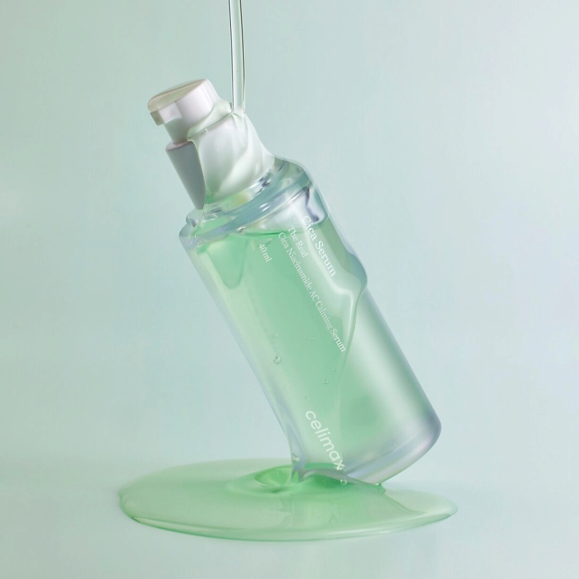 CELIMAX Успокаивающая сыворотка с ниацинамидом и центеллой The Real Cica Serum – фото 7