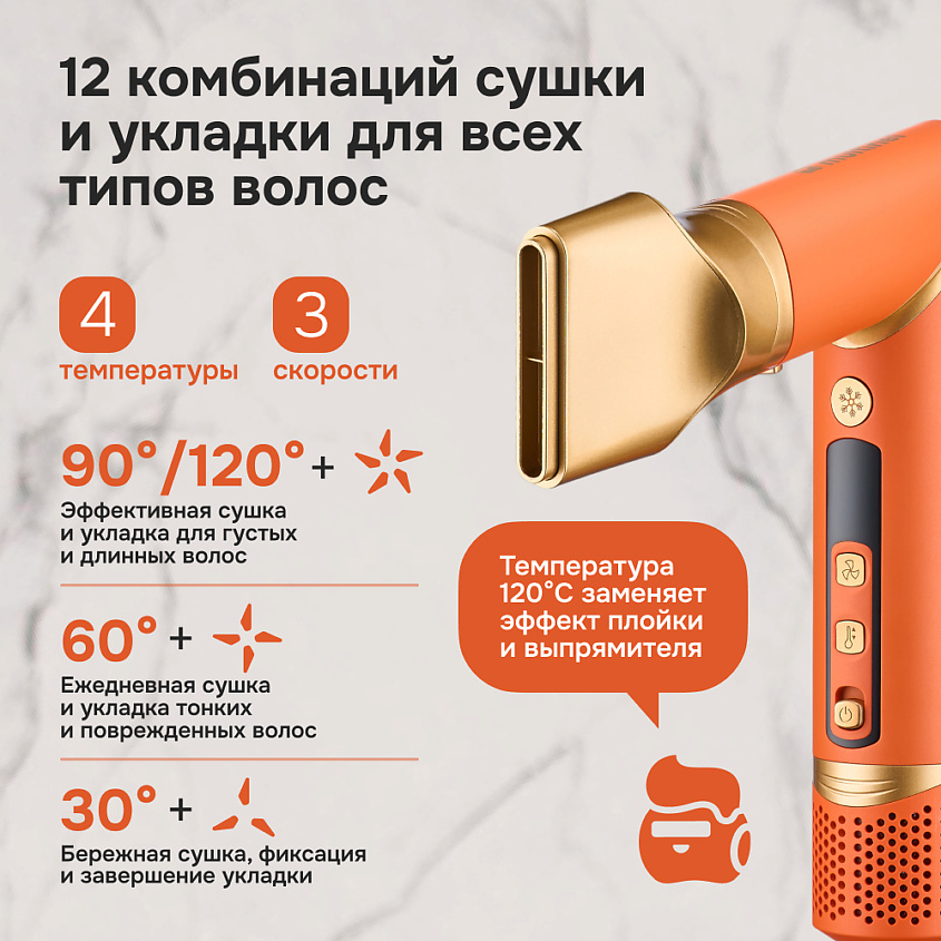 MULTINEL Профессиональный мультистайлер для волос StyleMaster 8в1 – фото 12